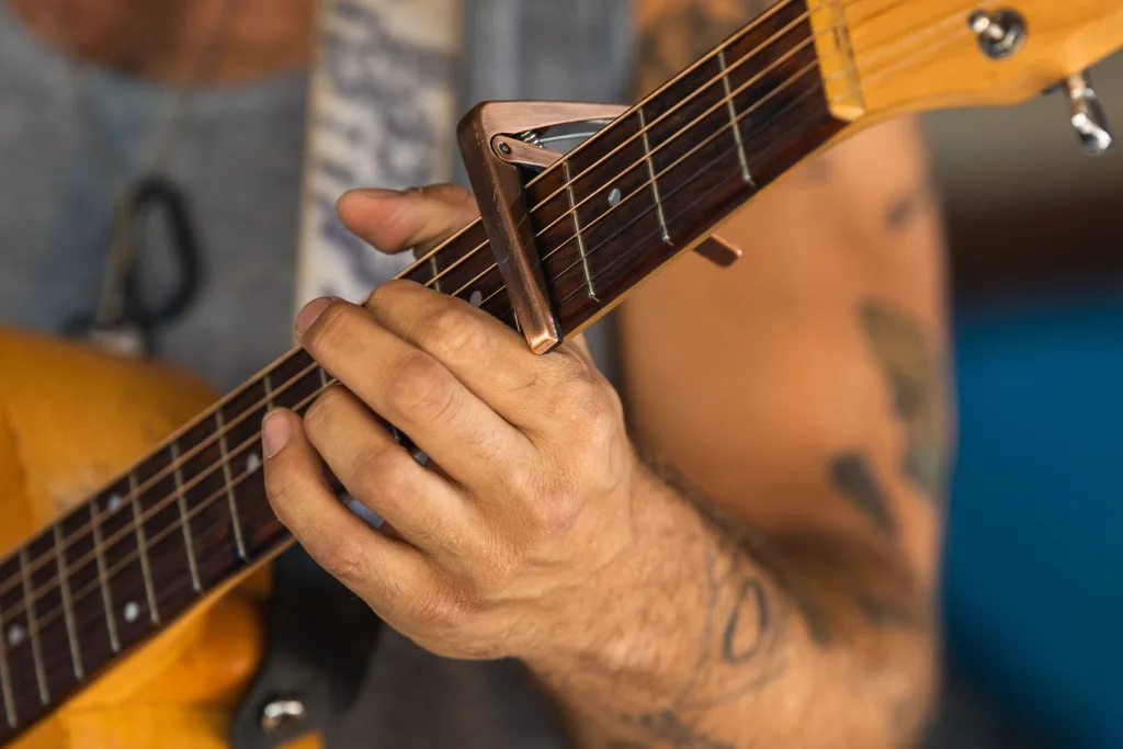 What is a guitar capo?